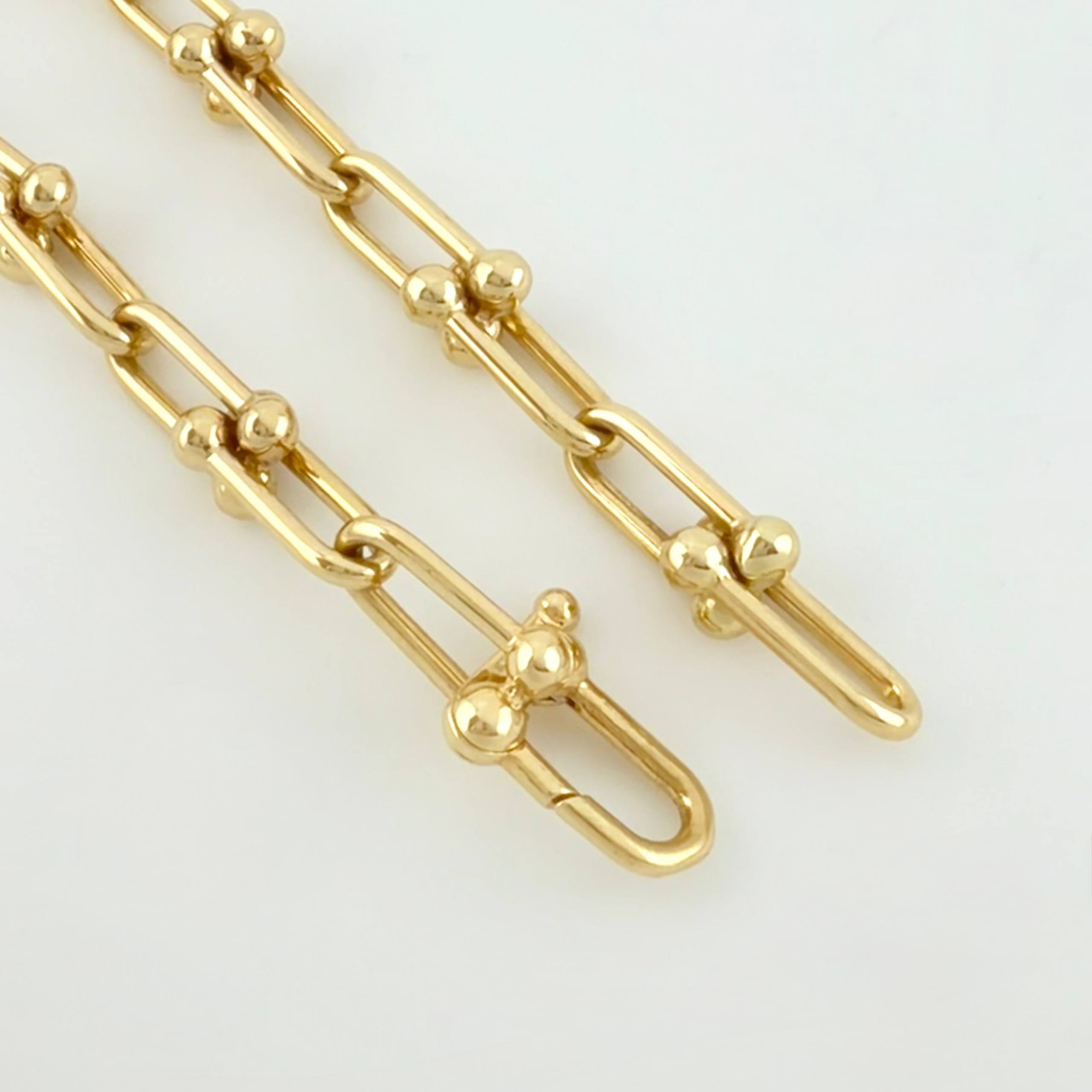 Curved Beads Bracelet 6.75gr / 7 1/2 in / 6.7mm 18K Yellow Gold +4 *