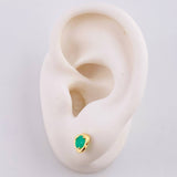 Topos Triespiral Esmeraldas 62pts 1.65gr / 6.8mm Oro Amarillo 18K ©