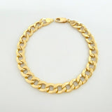 Pulso Cubano 10.6gr / 8 1/4 in / 8.4mm Oro Amarillo +1 18K