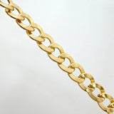 Pulso Cubano 11gr / 8 3/4 in / 8.7mm Oro Amarillo +1 18K ©