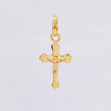Dije Cruz Cristo 0.85 g / 3/4 in Oro Amarillo 18K