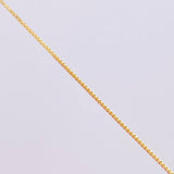 Set Cadena Veneciana + Dije Cruz / 1.35 g / 19 3/4 in Oro Amarillo 18K