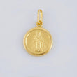 Pendant Virgin of the Miraculous 0.55 g / 3/4 in Yellow Gold 18K