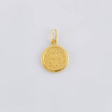 Pendant Virgin of the Miraculous 0.55 g / 3/4 in Yellow Gold 18K