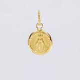 Dije Virgen De La Milagrosa 0.4 g / 1/2 in Oro Amarillo 18K