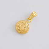 Dije San Benito 0.4 g / 1/2 in Oro Amarillo 18K