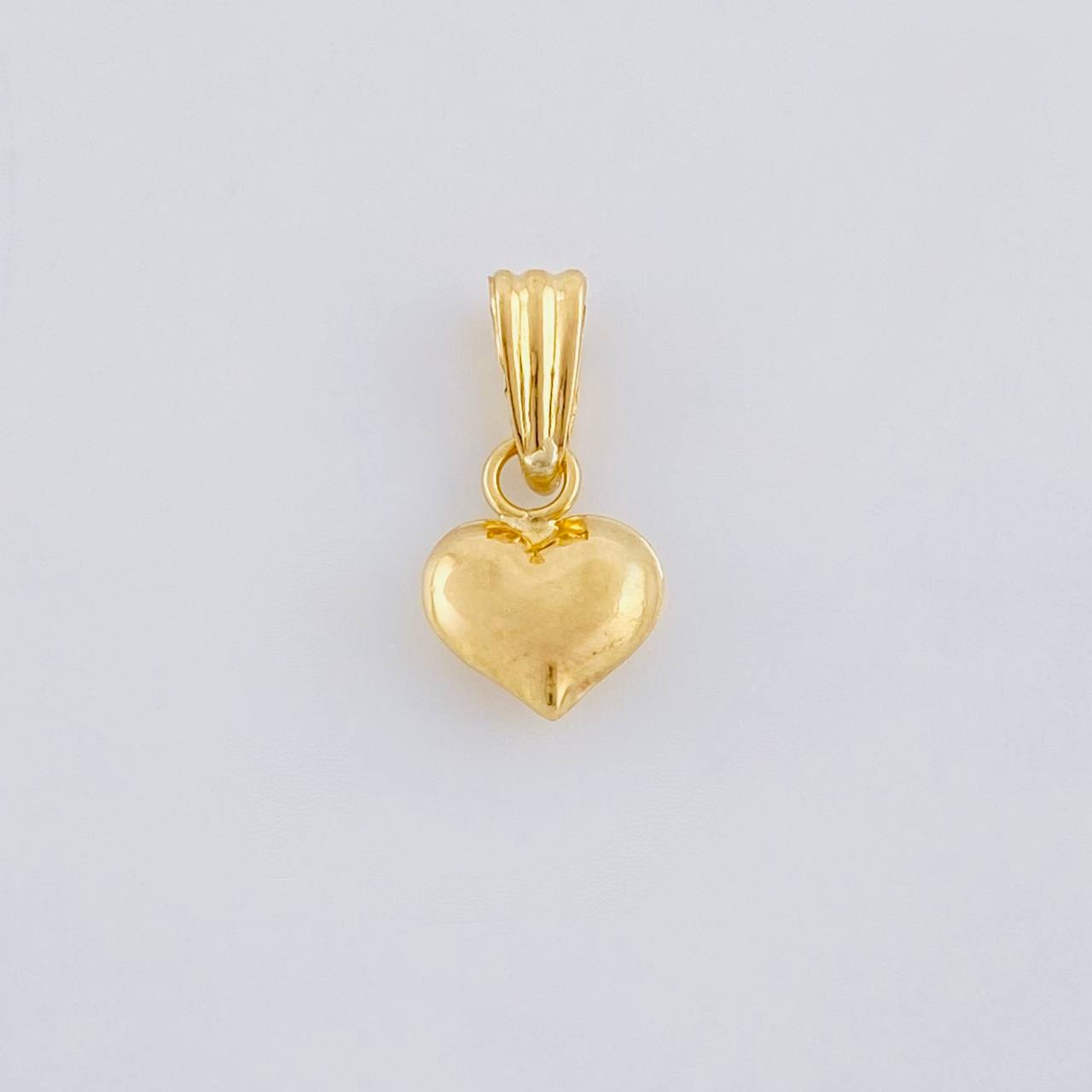 Dije Corazón 0.4 g / 1/2 in Oro Amarillo 18K