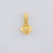 Dije Corazón 0.4 g / 1/2 in Oro Amarillo 18K