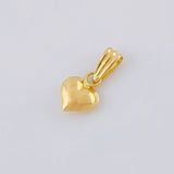 Dije Corazón 0.4 g / 1/2 in Oro Amarillo 18K
