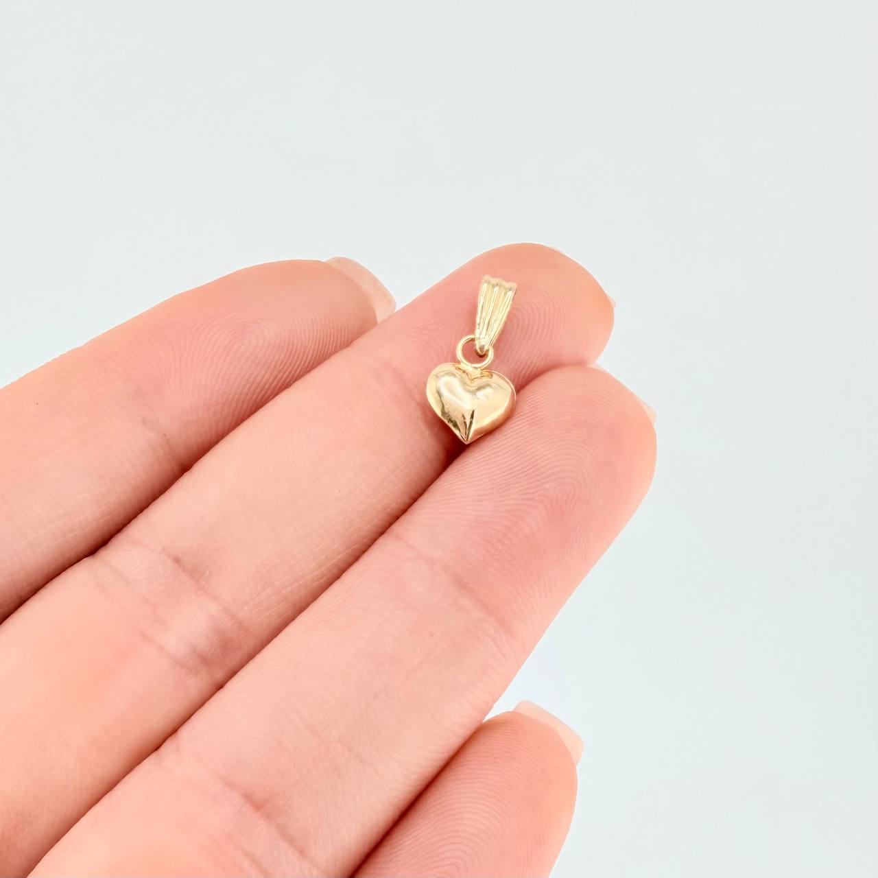 Dije Corazón 0.4 g / 1/2 in Oro Amarillo 18K
