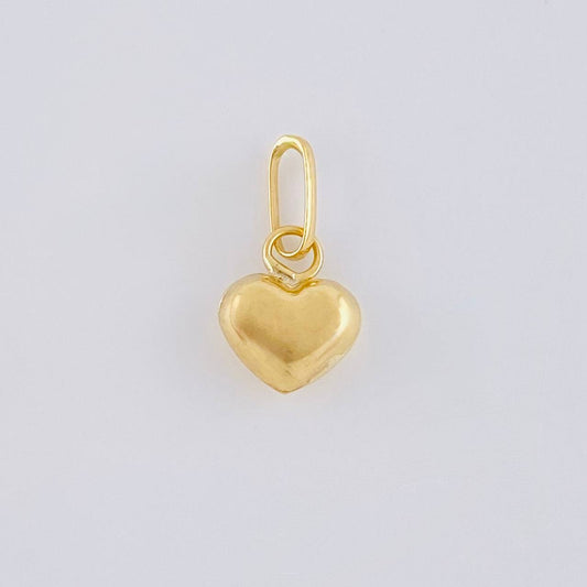 Dije Corazon 0.25 g / 1/2 in Oro Amarillo 18K
