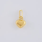 Dije Corazón 0.15g / 1/2 in Oro Amarillo 18K