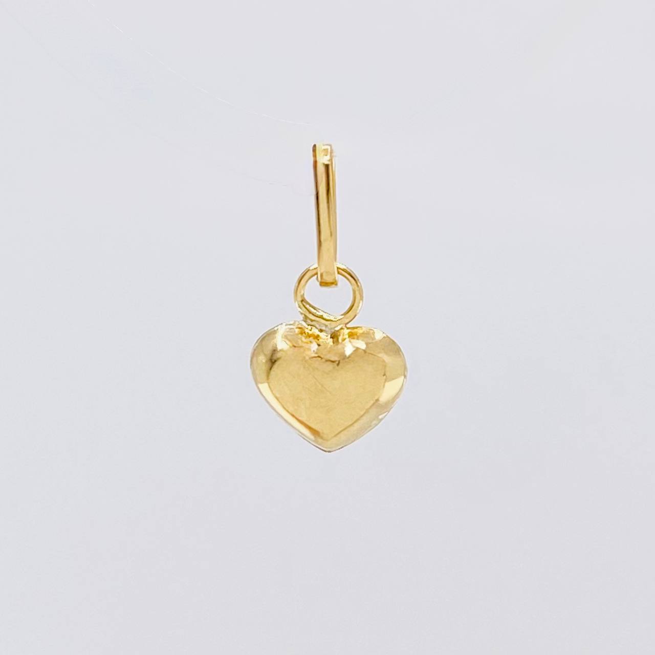 Dije Corazón 0.15g / 1/2 in Oro Amarillo 18K