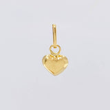 Dije Corazón 0.15g / 1/2 in Oro Amarillo 18K