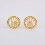 Topos Corona 2.85g / in / 14mm Oro Amarillo 18K