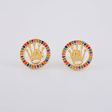 Topos Circulo Corona 2.85g / in / 14mm Oro Amarillo 18K