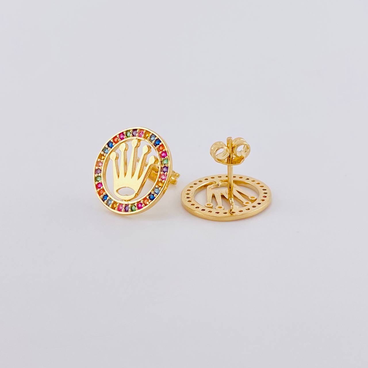 Topos Circulo Corona 2.85g / in / 14mm Oro Amarillo 18K