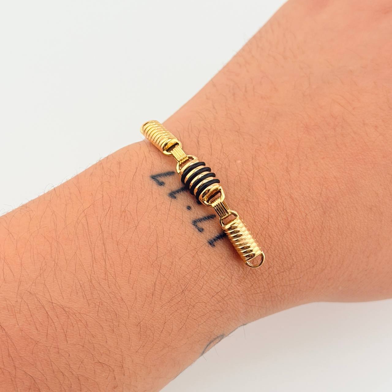 Herraje Retazo Cilindro 1.8gr / 2 in / Oro Amarillo 18K