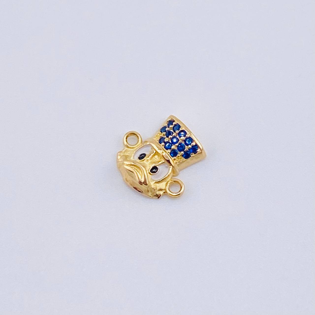 Herraje Cara Pato 1.15gr / 1/2 in / Oro Amarillo 18K