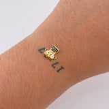 Herraje Cara Pato 1.1gr / 1/2 in / Oro Amarillo 18K