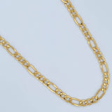Figaro Chain 12.35gr / 23.6in / 5.2mm 18K Gold +0$