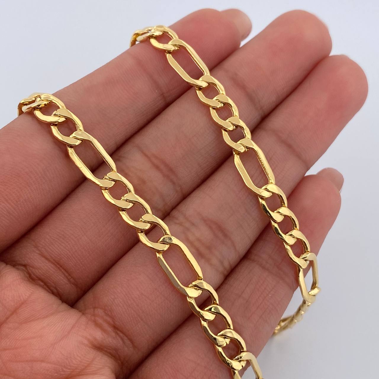Figaro Chain 12.35gr / 23.6in / 5.2mm 18K Gold +0$
