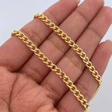 Cadena Cubana 11.4gr / 60cm / 3.6mm Oro Amarillo +0 18K $