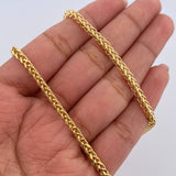 Franco Chain 11.4gr / 23.6in / 2.3mm 18K Gold +4$