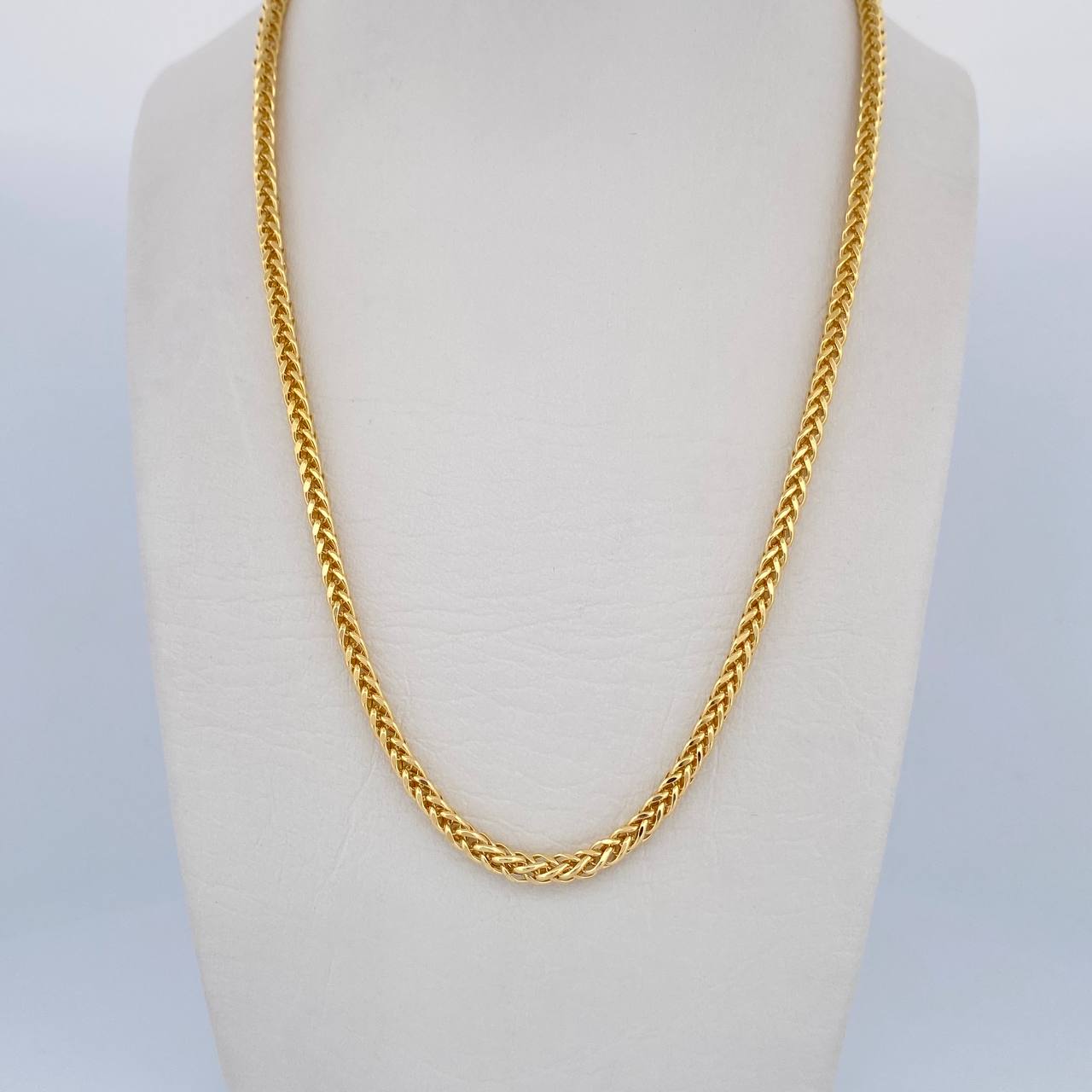 Franco Chain 11.4gr / 23.6in / 2.3mm 18K Gold +4$