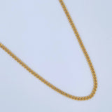 Cuban Links 7.65gr / 23.6in / 2.7mm 18K Gold +0$