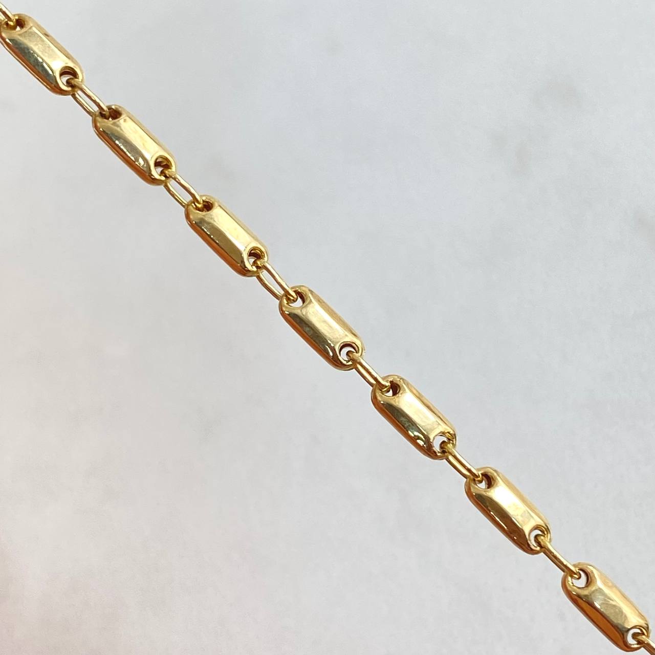 Rustic Chain Adige 9.35gr / 65cm / 3mm Polished 18K Yellow Gold