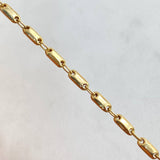 Rustic Chain Adige 9.35gr / 65cm / 3mm Polished 18K Yellow Gold