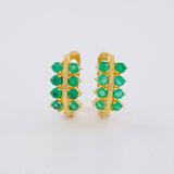 Hoop Earrings Gala 49Pts 2.45 g / 3/4 in Yellow Gold 18K