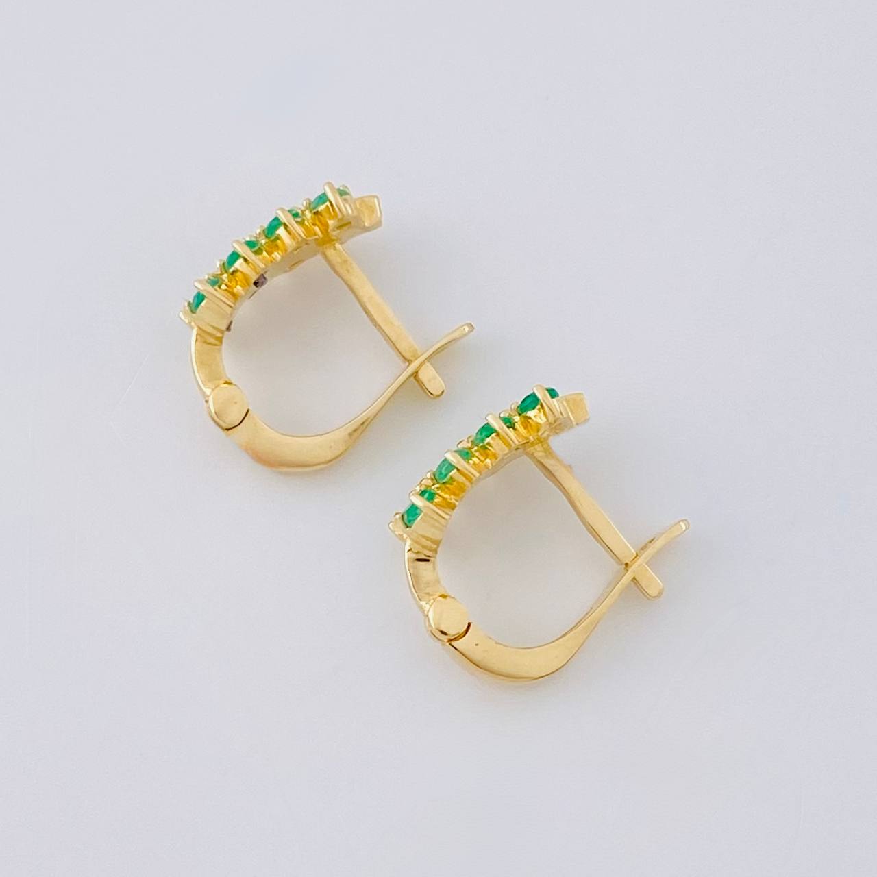Hoop Earrings Gala 49Pts 2.45 g / 3/4 in Yellow Gold 18K