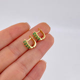 Hoop Earrings Gala 49Pts 2.45 g / 3/4 in Yellow Gold 18K