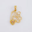Pendant Mother and Child 1.65g / 1 in 18K Yellow Gold