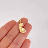 Dije Mujer Embarazada 1.7g / 1 in Oro Amarillo 18K