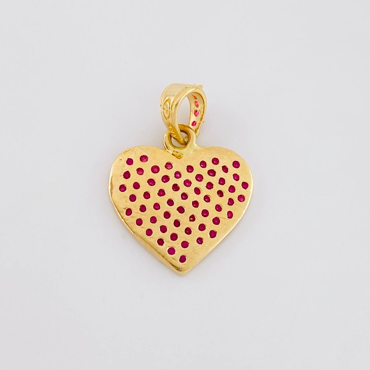 Dije Corazón 1.75g / 3/4 in Oro Amarillo 18K