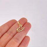 Pendant Toy Horse 0.85g / 3/4 in 18K Yellow Gold
