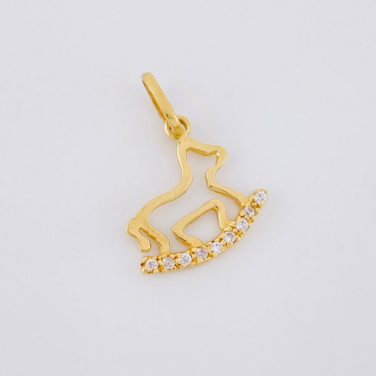 Pendant Toy Horse 0.75g / 3/4 in 18K Yellow Gold