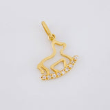 Pendant Toy Horse 0.75g / 3/4 in 18K Yellow Gold