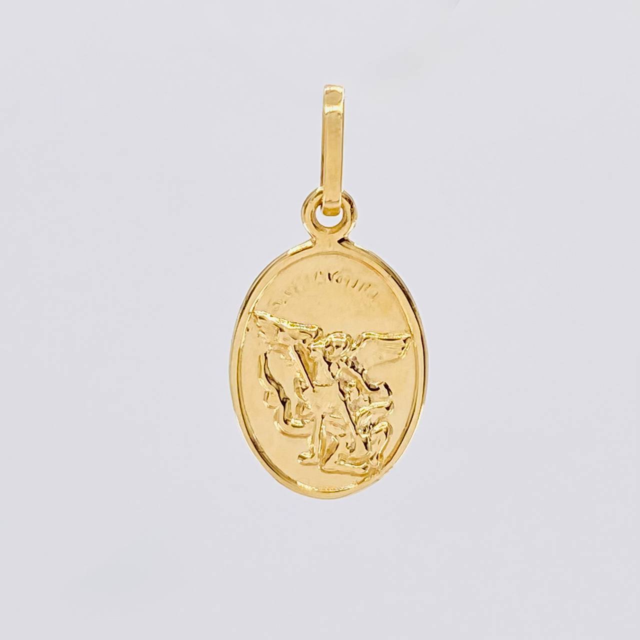 Dije San Miguel Arcangel 1.1g / 1 in Oro Amarillo 18K