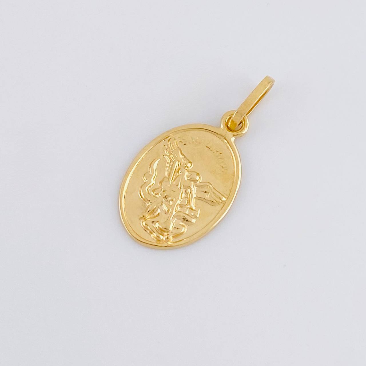 Dije San Miguel Arcangel 1.1g / 1 in Oro Amarillo 18K