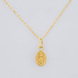 Classic Link Chain + Miraculous Pendant / 0.95g / 18 in Yellow Gold 18K