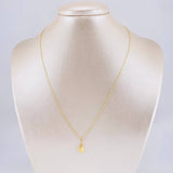 Set Cadena Aro Seguido + Dije Guadalupe / 1.35g / 18 in Oro Amarillo 18K