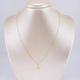 Classic Link Chain + Angel Pendant / 1.2g / 18 in Yellow Gold 18K