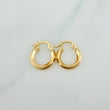Candongas Clau 1gr / 1/2 in / Oro Amarillo 18K %