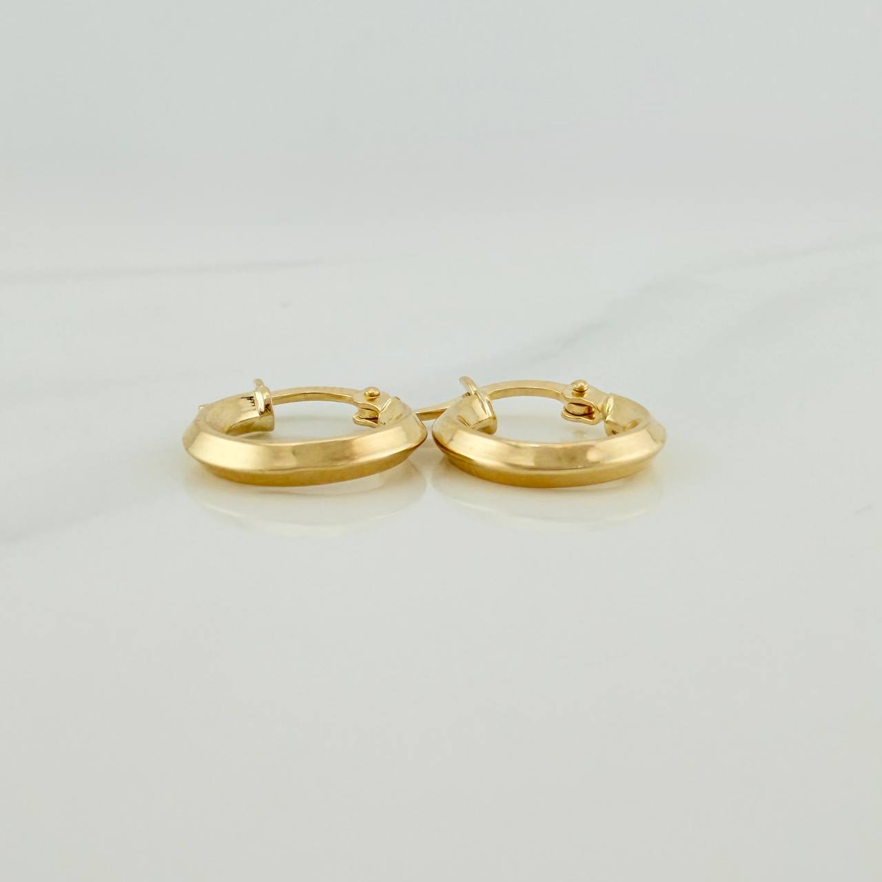 Candongas Clau 1gr / 1/2 in / Oro Amarillo 18K %