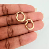 Candongas Clau 1gr / 1/2 in / Oro Amarillo 18K %