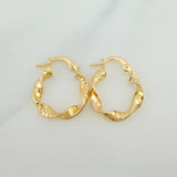 Candongas Remi 1.45gr / 3/4 in / Oro Amarillo 18K %
